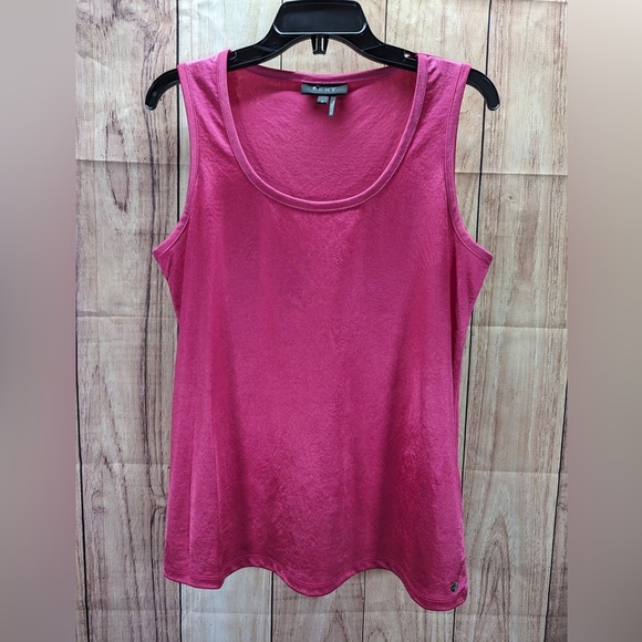 DKNY Ann Women’s‎ Scoop Neck  Tank Top, magenta , size M NWOT - Picture 3 of 8